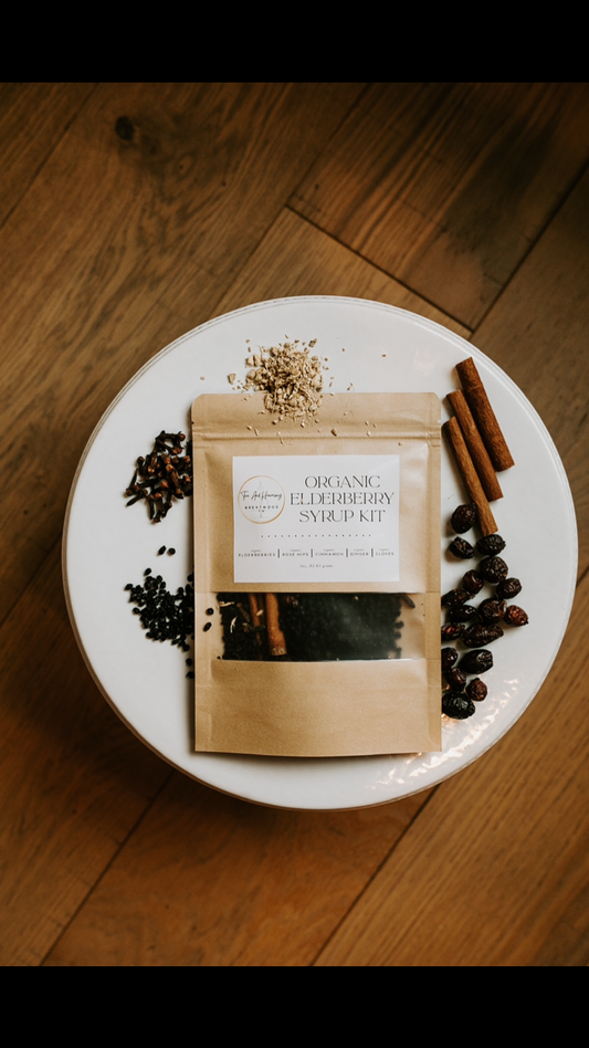 Organic Elderberry Syrup Kit